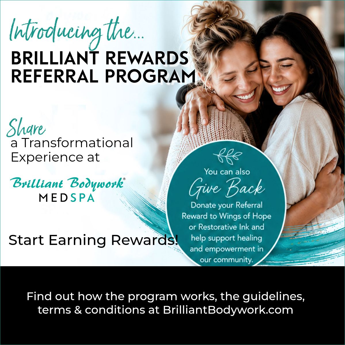 Click this image to learn more about the Brilliant Rewards Referral Program
