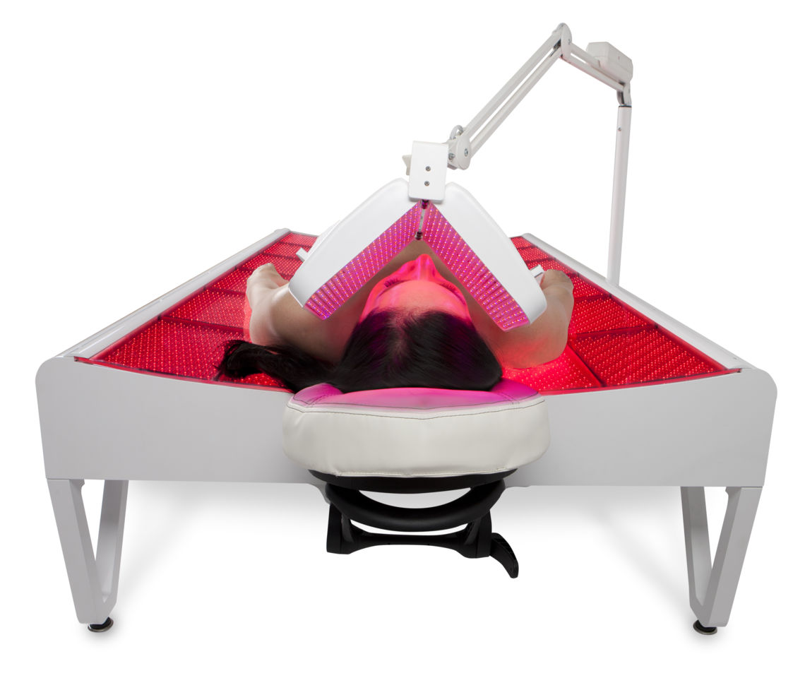 Image showing the lightstim bed
