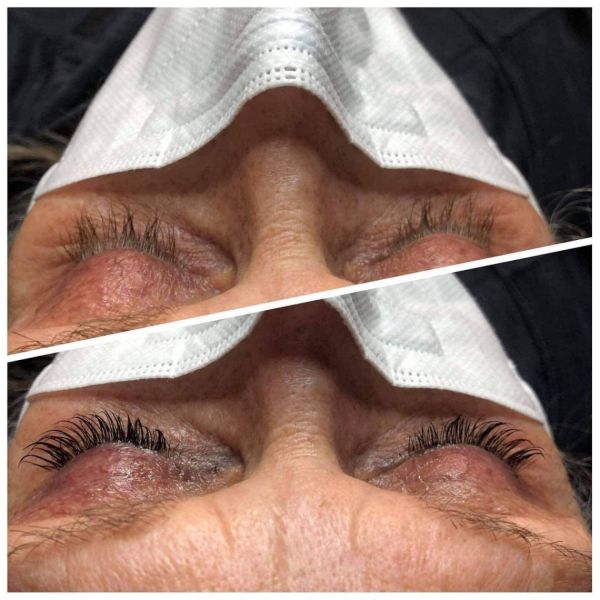 Image showing lash and brow tinting services.